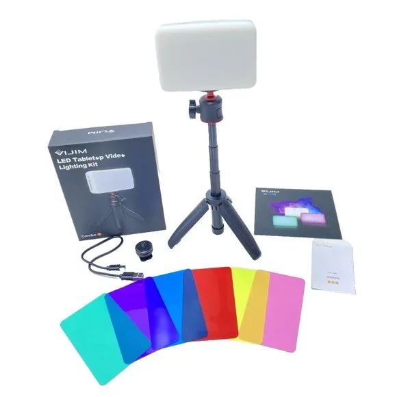 Camera Lighting Portable With Colour Filters Handheld LED Light - Picture 1 of 11